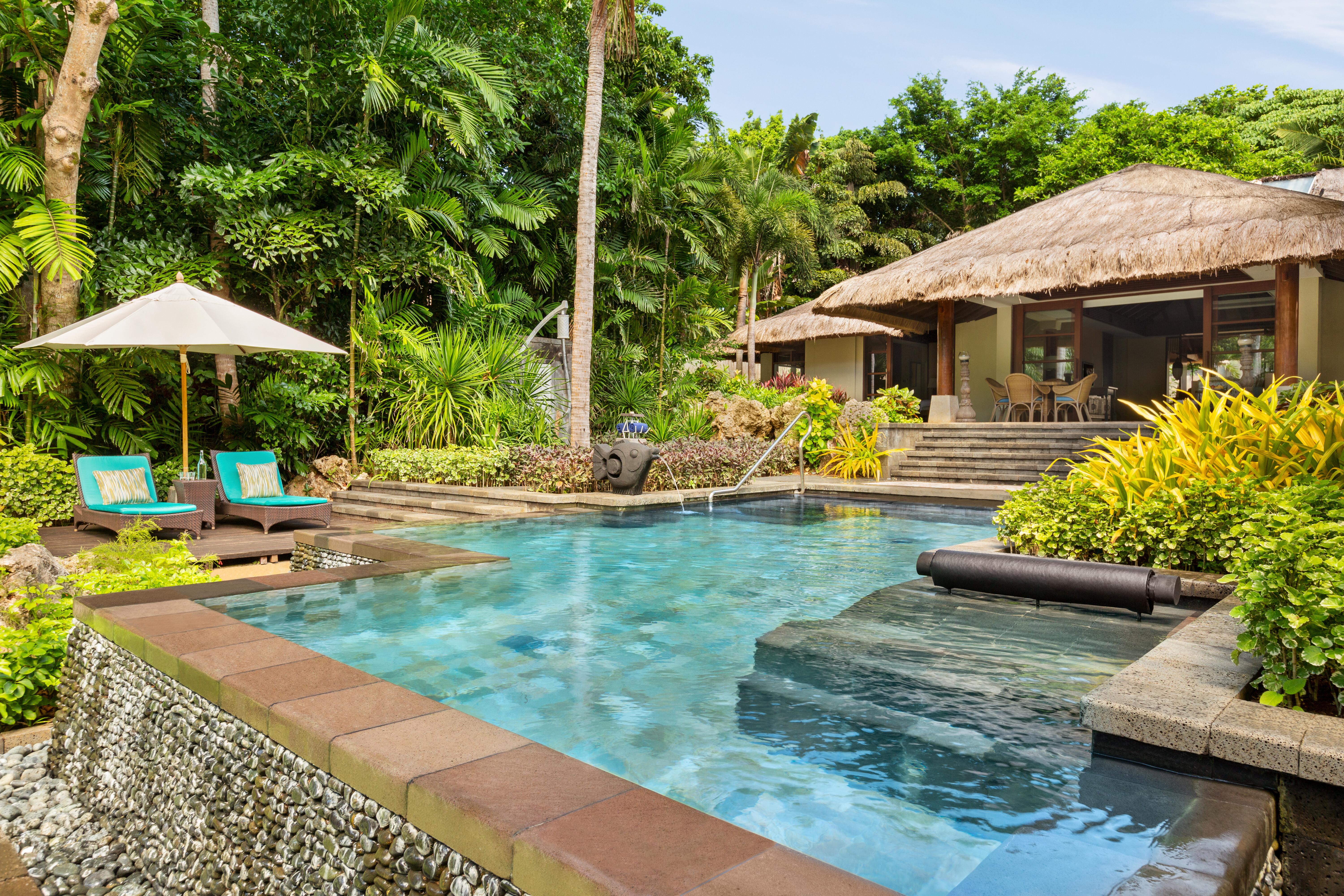 Shangri-La Boracay Exterior foto A pool at the resort