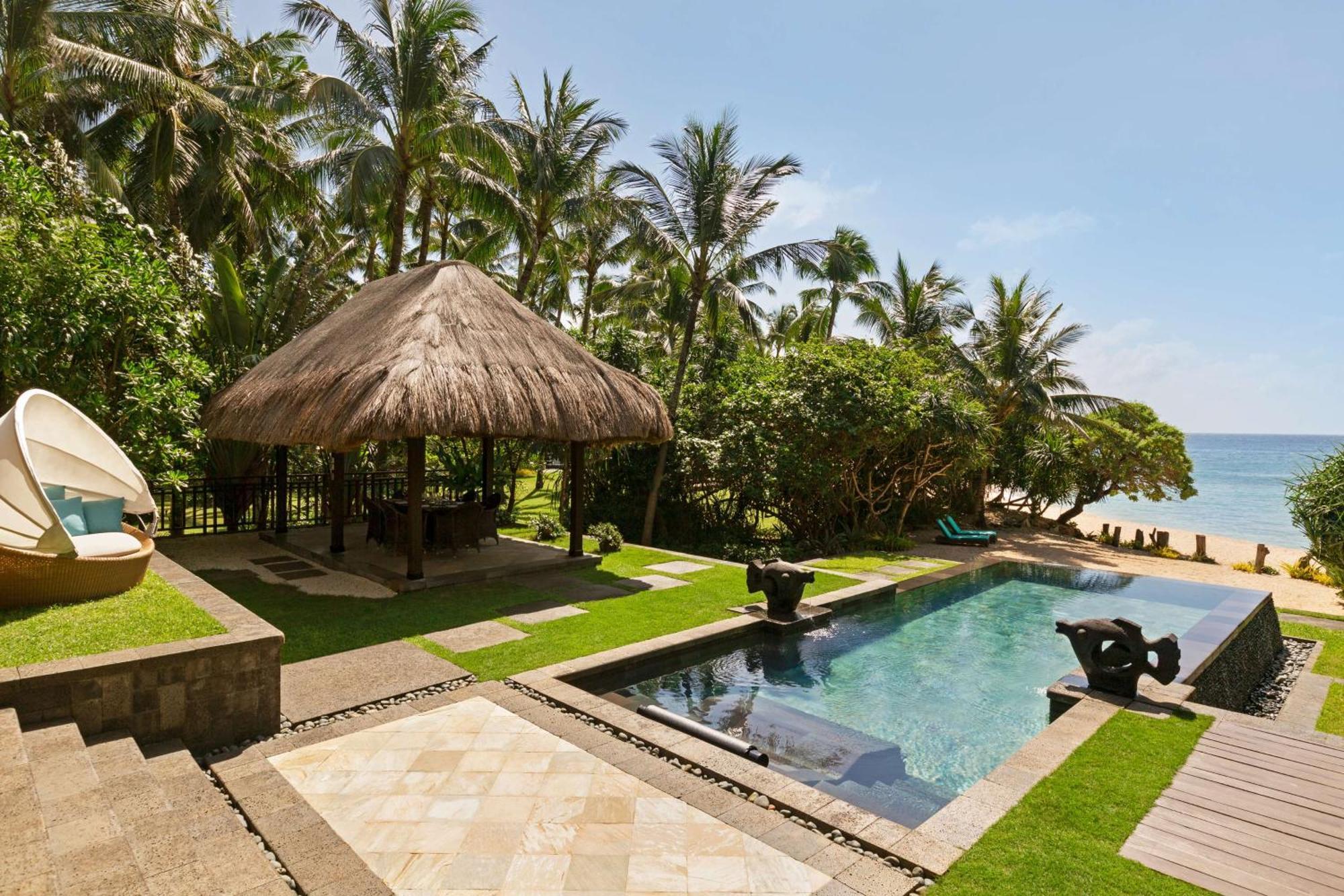 Shangri-La Boracay Exterior foto The beach at the resort