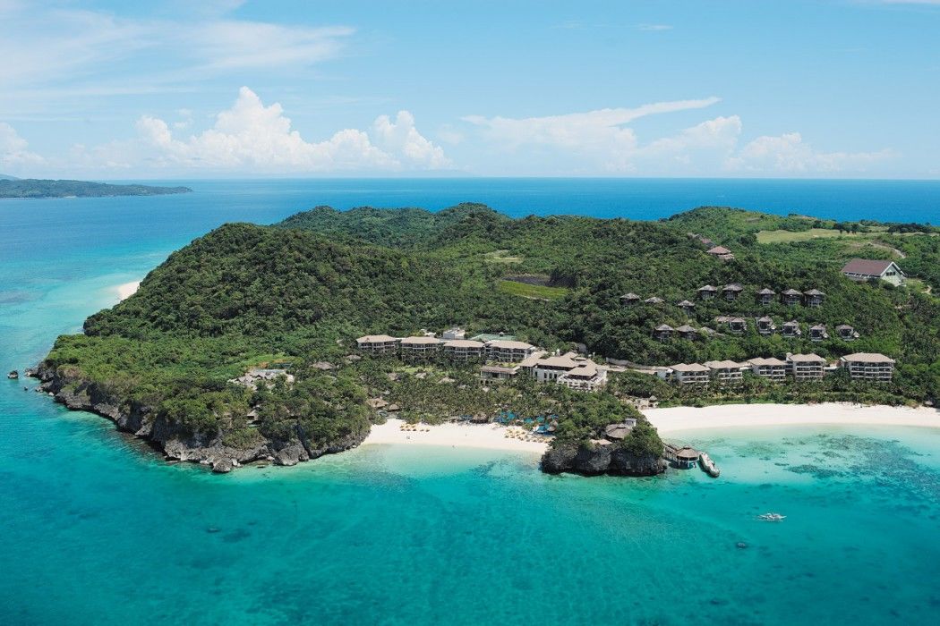 Shangri-La Boracay Exterior foto Aerial view of the island